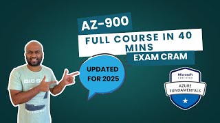 AZ-900 Exam Cram | Full Azure Fundamentals Course in 40 Minutes | Micr