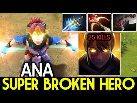ANA [Marci] Super Broken Hero Delete All with Basher + Daedalus Dota 2