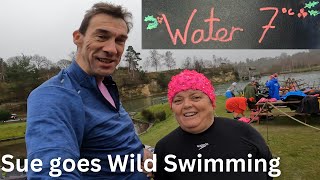Sue goes Wild Swimming - "Spare Bits Flying" ?
