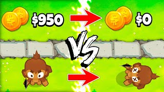 LOSE ALL MONEY vs LOSE ALL TOWERS every 10 rounds. (BTD 6)