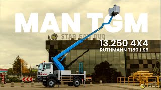 MAN TGM 13.250 4x4 RUTHMANN T180.1.S9 Truck Lift バケットトラック | 画像 4 - Machineryline