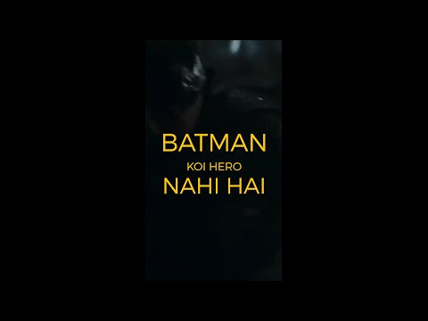 Phat Ke Hath Me Aa Jayegi!😨⋮ BATMAN Koi Hero Nahi Hai!💀 
