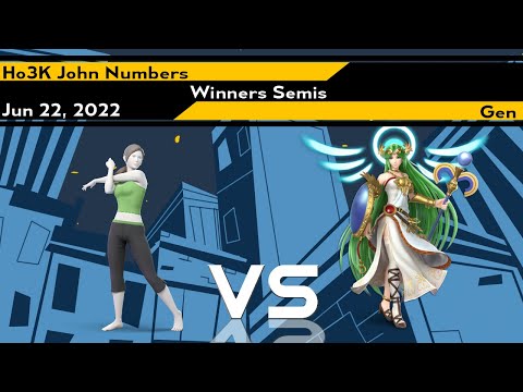 [Smash Ultimate] Ho3K | John Numbers vs Gen - Xeno246 (W.Semis)