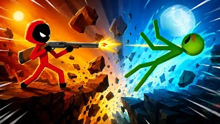 Stickman vs Zombies - Gameplay Walkthrough (Android,iOS) Latest Update Freeplay Max Skills