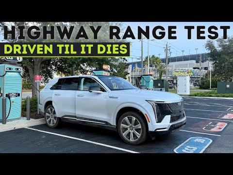 Huge Battery! Cadillac Escalade IQ 70-MPH Highway Range Test