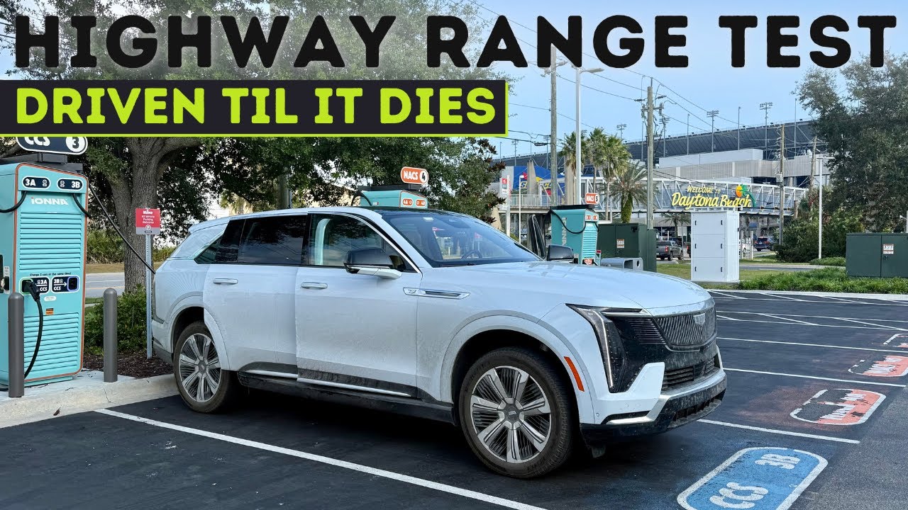 Huge Battery! Cadillac Escalade IQ 70-MPH Highway Range Test