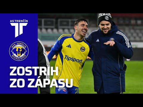FK AS Trencin 1-2 MFK Zemplín Michalovce 
