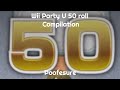 Wii Party U 50 Roll Compilation Poofesure