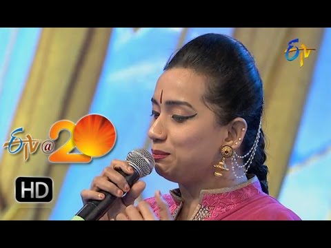 Mano,Kalpana Performance - Priya Priyatama Ragalu Song in Nalgonda ETV @ 20 Celebrations