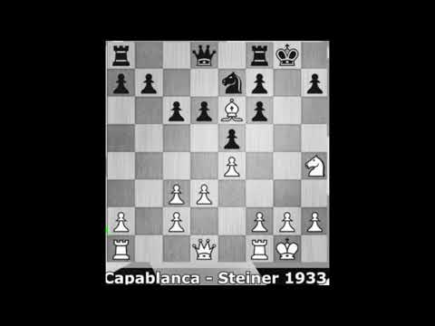 JOSE RAUL CAPABLANCA  vs HERMAN  STEINER 1933