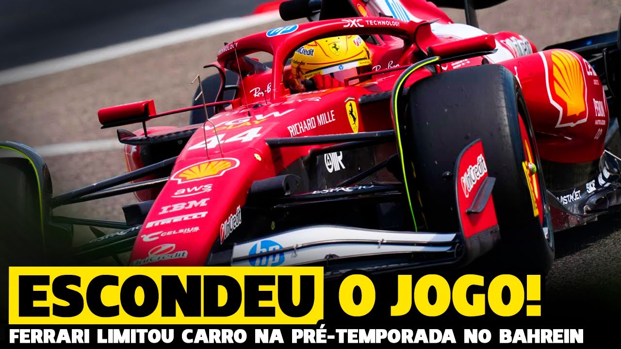 FERRARI ESCONDEU O JOGO E RITMO EM VOLTA RÁPIDA PODE SER MUITO MAIOR | FÓRMULA 1 | GP EM CASA+