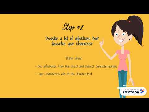 How to write a Characterization