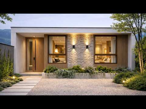 Small House on a 7x20m Narrow Lot | Natural Ventilation, Garden & Open Layout