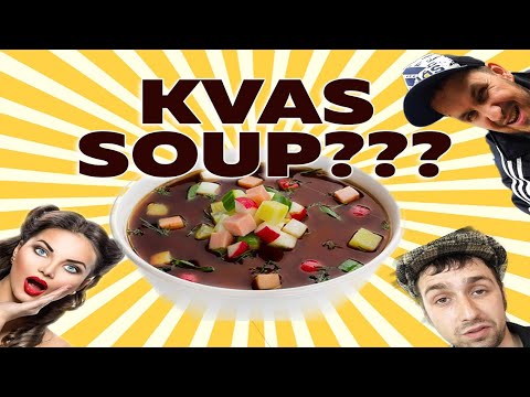 Supergopniks - Okroshka - Kvas Soup - Slav Soup - Slavic Kitchen - Blyat Appetite