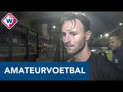 Katwijk-aanvoerder Robbert Susan over het vertrek van trainer Jack van den Berg - OMROEP WEST SPORT