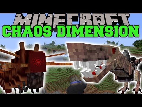 PopularMMOs - Minecraft: CHAOS DIMENSION (FLOATING ISLANDS & BOSSES EVERYWHERE!) Mod Showcase