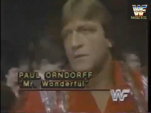 Paul Orndorff vs. Brian Mackney - 1/7/1985 - WWF