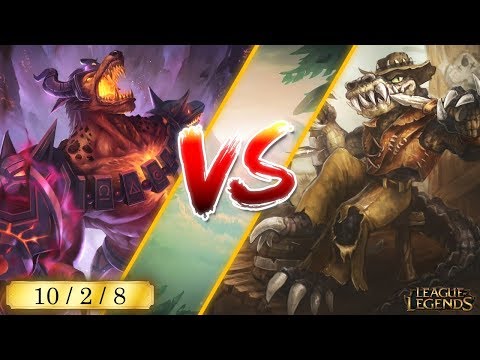 Nasus VS Renekton | S7 | High Elo 5v5 Summoners Rift Ranked Gameplay