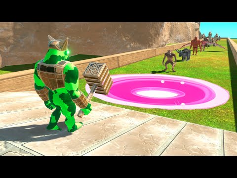 Plant Ghor Hammer vs All Units - Animal Revolt Battle Simulator