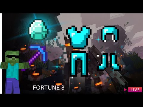 MINECRAFT #5  FULL DIMOND ARMORR PLAY LIVE WITH|VORTEX|