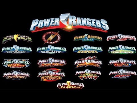 Todas as Aberturas de Power Rangers (1993-2016)
