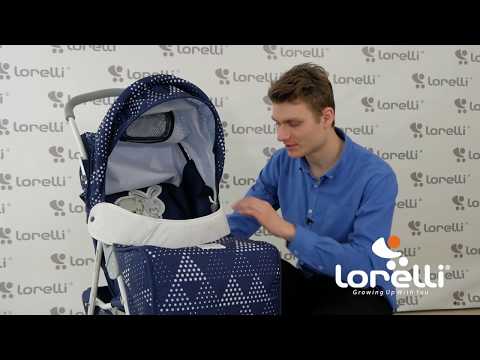 Коляска LORELLI Terra Green Beige Moon Bear
