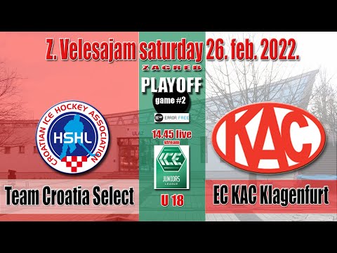 ICE Juniors Team Croatia Select vs. EC KAC Klagenfurt