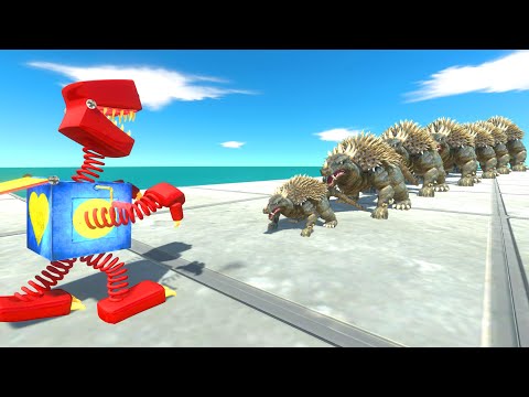 Superhero Or Creepy Monster - Who Can Win 7 Levels of Anguirus ?