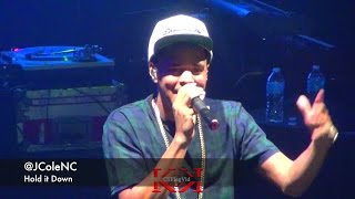 13/17 J Cole Warm Up - Hold It Down (Dollar &amp; A Dream2 2014 NYC) (10pm Show)