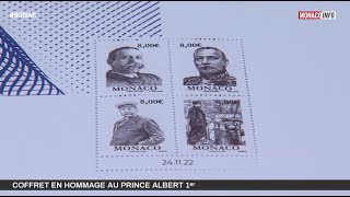 Philatélie : Coffret Hommage au Prince Albert 1er