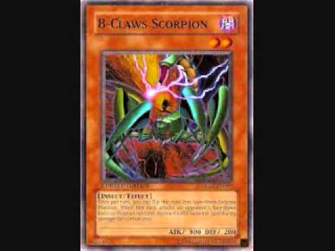 Yugioh Real Cards #9 8 claws Scorpion