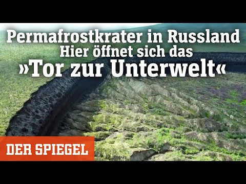 Permafrostkrater in Russland: Hier öffnet sich das »Tor zur Unterwelt« | DER SPIEGEL