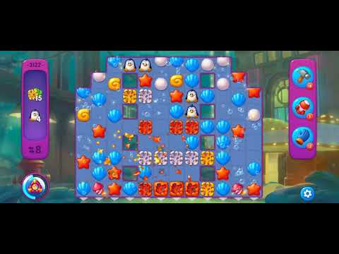 Fishdom Super Hard Level 3122 (with Double Super Lightning) @choraelmin