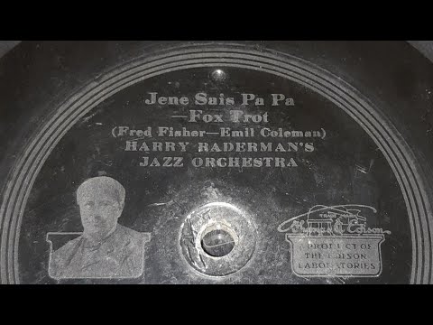 Jene Sais Pa Pa Fox trot Edisondisc
