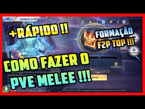 DICAS DE COMO FAZER O PVP MELEE MAIS RÁPIDO SENDO F2P