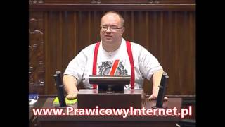 Rafał Wójcikowski (Kukiz'15) zmasakrowanie programu 500 plus