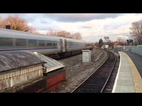 Chiltern mainline class 67 passing through High Wycombe