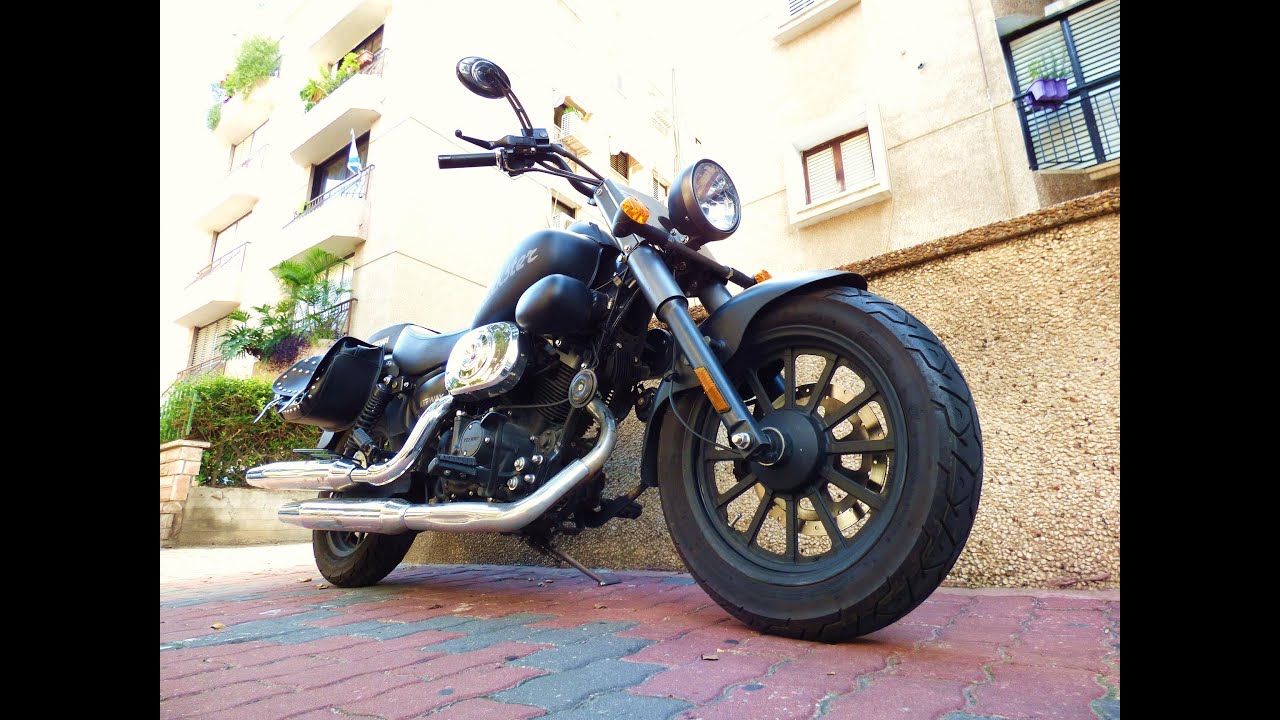 KEEWAY CRUISER Blackster 250 [Model 2015]: Test-Drive & Riview[HD]