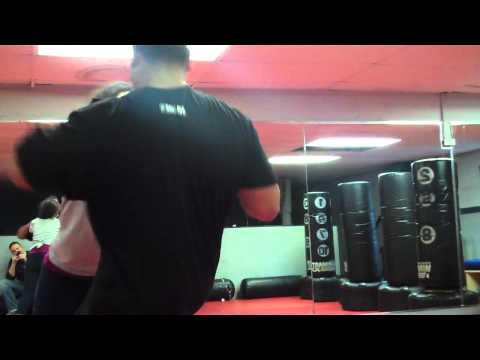 Krav Test Jan 14 2012: Dennis 2 minute self defense