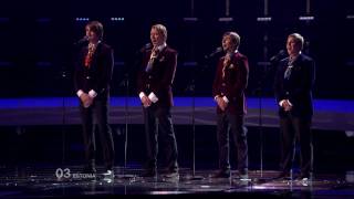 HD HDTV ESTONIA Eurovision Song Contest 2010 1st semi-final LIVE Malcolm Lincoln & Manpower 4 Siren