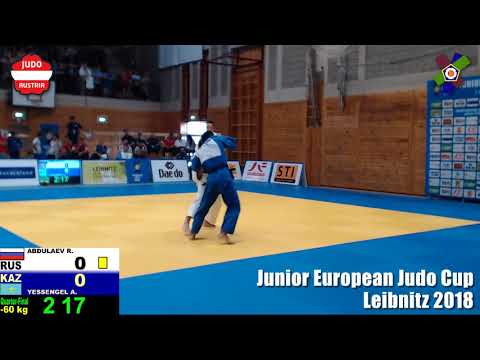 -60 kg: Quarter-Final  ABDULAEV, Ramazan (RUS) YESSENGEL, Arslan (KAZ)