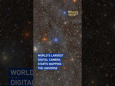 The world's largest digital camera begins decade-long survey of the universe #worldnow