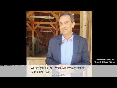 Rasem Baban vom Tierpark Hellabrunn im UNSER LAND Interview