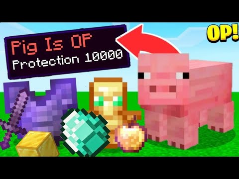 Ultimate Loot from Killing Pigs in Minecraft