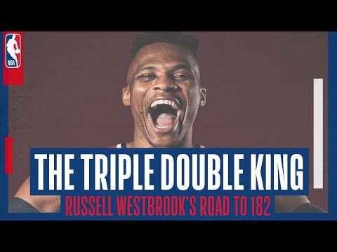 😤 THE TRIPLE DOUBLE KING 👑  | Russell Westbrook's incredible journey to the triple double record