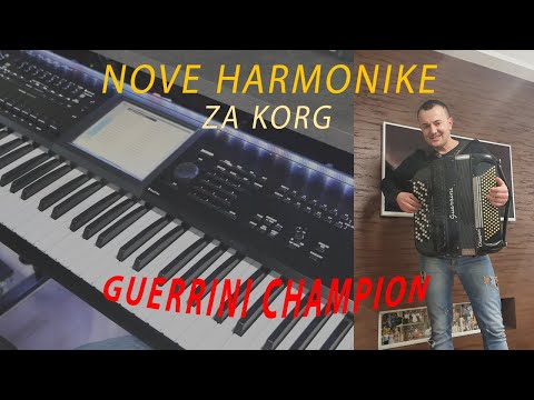 NOVE HARMONIKE 2021 za KORG - Guerrini Champion 1972