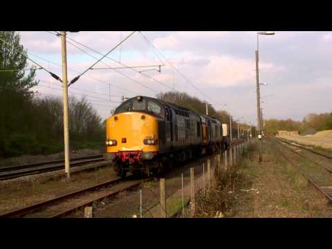 DRS  flask train markstey sideings 2014