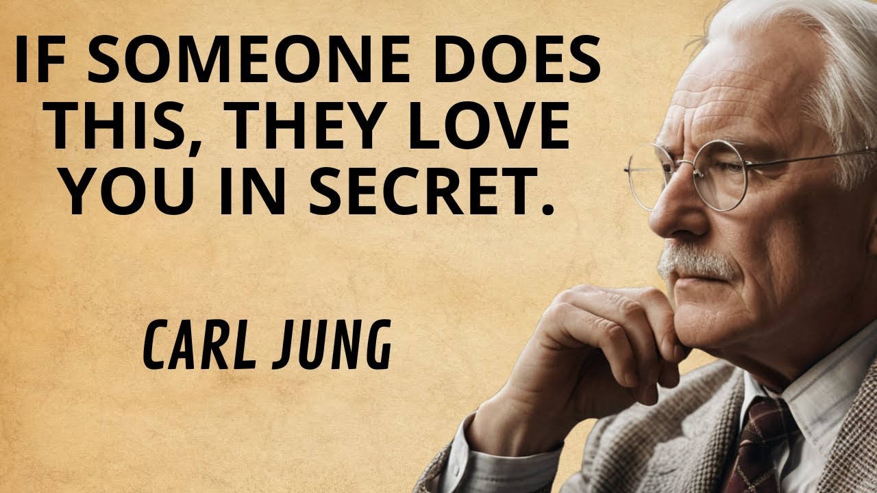 13 SIGNS SOMEONE SECRETLY LOVES YOU | CARL JUNG