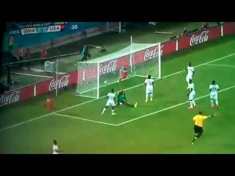 USA vs. Ghana 1st Gol (2014 FIFA World Cup)
