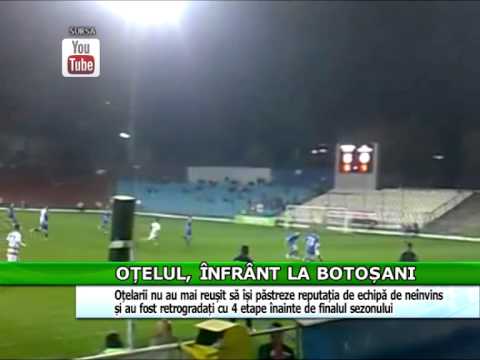Oțelul, înfrânt la Botoșani